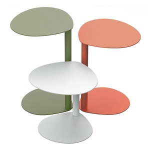 Thủ công nghệ thuật kim loại cà phê table304 thép không gỉ & Glass Top Gallery/khách sạn/sang trọng trang trí nội thất - Product Image 2