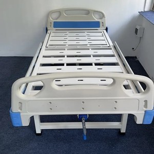 Manual Nursing <b>Bed</b> Stainless Steel Home Care Elderly Patient Use - Product Image 2