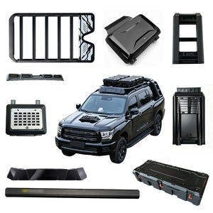 Cestas portaequipajes de aluminio para techo de coche, escalera lateral, caja lateral, tienda lateral, caja de techo, serie de carga para Haval H5 - Product Image 1
