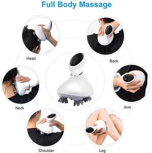 Masajeador de cuero cabelludo de cabeza eléctrico impermeable de alta calidad piernas pies espalda cuello y cabeza Mini masajeador - Product Image 6