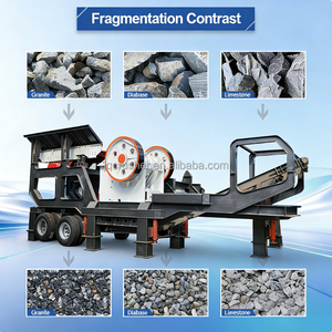 Mobile Backenbrecheranlage der MW-Serie mit hohem Zerkleinerungsverhältnis als Kern-Primäranlage für die Sand- und Gesteinsproduktionslinie - Product Image 2