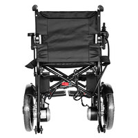 Kursi roda elektrik portabel Remote Control, peralatan medis yang mudah dioperasikan untuk orang tua, Rollator jalan cacat