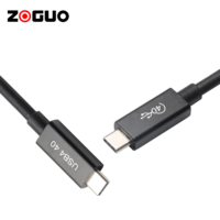 Câble USB 4.0, transfert de données 40 Gbps, charge rapide PD 3.1 240 W, prise en charge USB-C en aluminium, vidéo 8K, puce E-Marker, MacBook Pro