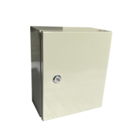 Boîtier de distribution métallique mural en acier galvanisé IP65, boîte de jonction étanche pour appareils électroniques et instruments