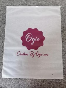 Sacs à fermeture éclair en PVC givré XTY Modèle 002 avec logo, pour vêtements, maillots de bain, chemises, emballage et post-emballage – Ventes Flash EXW - Product Image 2