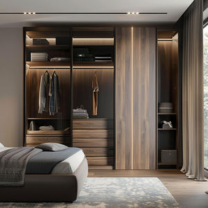 Armoires en bois armoire personnalisée chambre à coucher armoire personnalisée en bois - Product Image 4