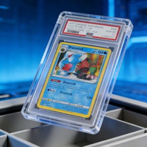 Low Price Modern Stylish Magnetic Aluminum Alloy <b>Protector</b> Graded Card Holder Customized Color Logo Garment Displays Storage Lid - Product Image 3