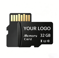 Tarjeta de Memoria Flash Micro TF SD Personalizada con Logotipo de 4GB 8GB 16GB 32GB 64GB 128GB para Teléfono Móvil, Cámara, Dron y Cámara