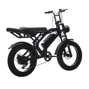 Vélo Électrique Fat Tire Noir pour Adultes – Vélo Électrique à Pneus Larges – Vélo Électrique Fat Tire pour le Cyclisme – Ventes Flash Usine - Product Image 4