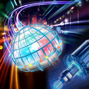 Bola Voladora <span class=keywords><strong>de</strong></span> Inducción para <span class=keywords><strong>Principiantes</strong></span>, Rotación <span class=keywords><strong>de</strong></span> 360°, Luces LED, Control por Gestos, Evitación Automática <span class=keywords><strong>de</strong></span> Obstáculos, Carga USB, Eléctrica - Product Image 5
