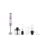 Mixeur Plongeant Électrique Portable Économique avec Fonction Broyage pour Usage Domestique et Hôtelier 400W