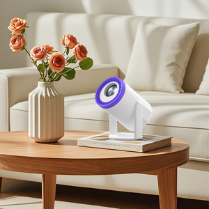 โปรเจคเตอร์ขนาดเล็กขายดีปี 2026 รุ่น TURN1 ระบบ Android 14 BT5.4 รองรับการสะท้อนหน้าจอ อัจฉริยะ ฉายภาพระยะใกล้ 4K โฮมเธียเตอร์แบบพกพา - Product Image 5