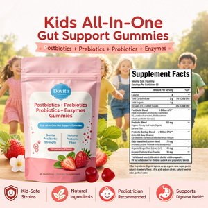 Gomitas Probióticas para Niños OEM Peach 2 Billion CFU Multi-Strain, para la Salud Digestiva e Inmunológica del Intestino de los Niños, Sin GMO, Venta al Por Mayor - Product Image 2