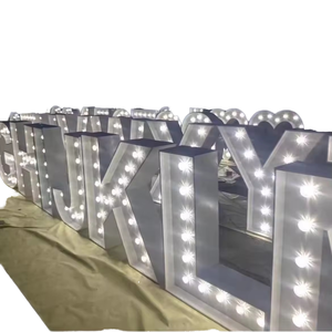 Letras LED Impermeables Personalizables para Carteleras Publicitarias Exteriores - Product Image 1