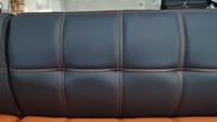 Mobilier de Bar Professionnel pour Lounges Chichas, Bistros, KTV, Restaurants : Banquettes Rondes en Cuir pour Discothèques, Table Basse et Chaises