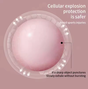 PVC chống nổ Pilates Yoga tập thể dục bóng 25cm Inflatable với máy bơm cho cân bằng đào tạo và phòng tập thể dục tập thể dục - Product Image 6
