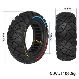 ยางตัน EU Stock ULIP 9x3.0-5.5 สำหรับสกู๊ตเตอร์ไฟฟ้า Kukirin G2 Pro รุ่นใหม่ปี 2024 ขนาด 9 นิ้ว 9*3-5.5 ยางกันรั่วแบบเต็มวง - Product Image 2