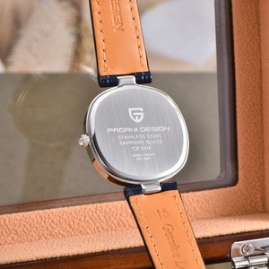 นาฬิกาข้อมือควอตซ์ Pagani Designs รุ่นใหม่สำหรับผู้หญิง GL22 พร้อมกลไกนาฬิกา กระจกแซฟไฟร์ สายหนัง นาฬิกาของขวัญ Relojes Para Mujer PD1825 - Product Image 5