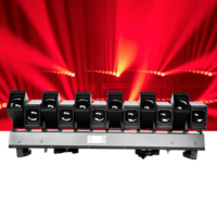 LIRO NEW 12x60W Matrix DMX512 Moving Head Effect Lights RGBW Wash Beam LED Stage Light pour Bar, Spectacle, Club, Événement