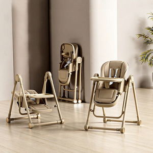Silla Multifuncional para Bebé Directo de Fábrica, Silla Plegable para Bebé, Silla Mecedora, Silla de Comedor para Niños - Product Image 1