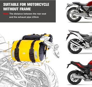 Alforjas Impermeables de Gran Capacidad (40L) con Logotipo Personalizado, Bolsa Lateral para Motocicleta, para Deportes al Aire Libre, Senderismo y Viajes - Product Image 3