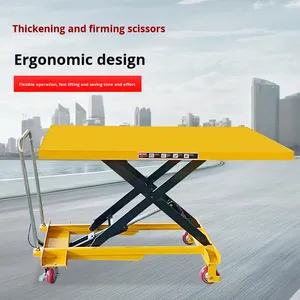 משאית מטען מכונת מספריים סוג מזלג משאית גוף על-הלוח פלטפורמה נייד חשמלי הידראולי הרמה מחמיא - Product Image 3