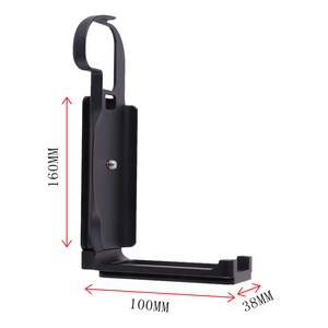 L Type Metal Quick Release Plate For <b>Digital</b> <b>Camera</b> Tripod Mount With Flip Lock Portable Design 160mm x 100mm x 38mm - Product Image 1