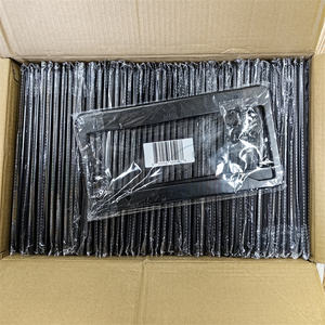 Groothandel op maat gemaakte logo bling strass diamant kentekenplaathouder auto kentekenplaathoes plastic <span class=keywords><strong>frame</strong></span> - Product Image 4