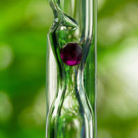 Accessoires d'aquarium de compteur de bulles de rubis en verre, équipement de réservoir de poissons, clapet anti-retour, trachée, haute qualité, conçu
