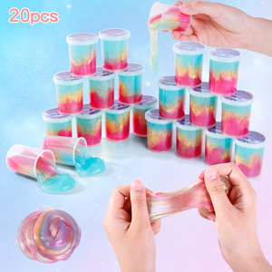 Kit de slime Galaxy pour enfants, jouets anti-stress, récompenses pour la classe, slime extensible et non collant pour filles et garçons - Product Image 3