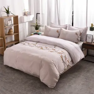 Traje De Cama Complete Printed Marble Modern Nordic King Queen Full Twin Pillow Case Quilt Duvet Cover Bed Sheet Bedding Set