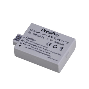 Batterie LP-E5 E5 1500mAh pour appareils photo <span class=keywords><strong>Canon</strong></span> EOS Rebel XS, Rebel T1i, Rebel XSi, <span class=keywords><strong>1000D</strong></span>, 500D, 450D, Kiss X3, Kiss X2, Kiss F - Product Image 2