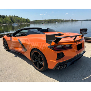 Aileron arrière ventilé en fibre de carbone sèche DRIFTON Corvette pour Chevrolet Corvette C8 Stingray Z51 2020-2026 - Product Image 3