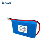 Module de condensateurs lithium-ion BITWELL haute puissance 4 séries 10,8V-16,8V 17F-188F avec protection BMS - Température de fonctionnement de -40~+65°C
