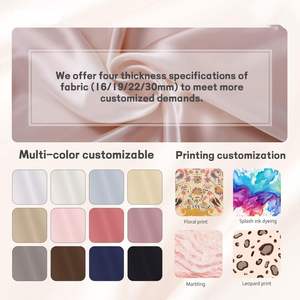 Factory Wholesale 6A Grade 100% Mulberry <b>Sleep</b> Eye <b>Mask</b> 16/19/22 Momme Embroidered Silk Eyemask With Gift Box Custom Logo - Product Image 4