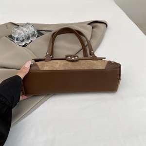 Sac à bandoulière en cuir PU de haute qualité, style rétro, sacoche tendance pour fille branchée, sac à main rétro - Product Image 5