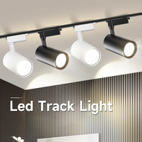 Luz de Riel LED COB Ajustable de Superficie de 10W, 20W, 30W, 40W / Luz de Riel LED / Luces de Riel