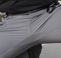 Pantalon Cargo Tactique Élastique d'Extérieur pour Homme, Idéal Randonnée, Chasse et Travail