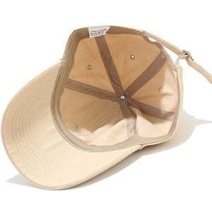 Gorro de Béisbol Ajustable de Algodón sin Estructura para Hombre y Mujer, Estilo Dad Hat, de Perfil Bajo, para Uso Diario y al Aire Libre, con Cinco Paneles de Tela de Velour - Product Image 3