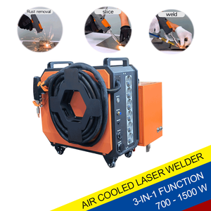 เครื่องเชื่อมเลเซอร์ขนาดเล็กแบบระบายความร้อนด้วยอากาศ 700W 1500W ปืนเชื่อมไฟเบอร์เลเซอร์แบบระบายความร้อนด้วยอากาศ สำหรับเชื่อมอะลูมิเนียมและทองแดง - Product Image 3