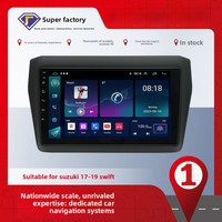 Navigation GPS pour voiture Suzuki Swift 5 2017 - 2023, autoradio Android 14, lecteur multimédia stéréo, Carplay, vidéo, 4G WIFI, lecteur DVD