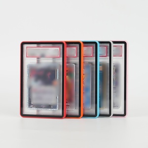 Wholesale Magnetic Double Sided Clear Anti Scratch Graded Slab Protector Holder For Trading <b>Card</b> Collection Storage - Product Image 5