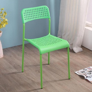 High Quality Wholesale Cheap <strong>Plastic</strong> <strong>Chair</strong> With Metal Frame Metal <strong>Plastic</strong> <strong>Stacking</strong> Commercial <strong>Chair</strong> With Steel Frame - Product Image 4