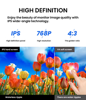 Terminal de point de vente professionnel affichage 12 pouces moniteur tactile 12.1 pouces Raspberry écran tactile capacitif moniteur LCD IPS écran USB