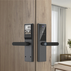 An Ninh Vân tay thông minh khóa điện tử xử lý Khóa cửa kỹ thuật số tuya cerradras lổ Nhìn Trộm Wifi thông minh phòng cửa ttlock - Product Image 6