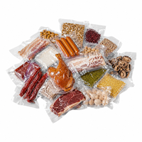Sacs d'emballage sous vide pour viande, 7 couches co-extrudées PA/PE, gaufrés, robustes, de qualité alimentaire, pour fruits de mer et aliments surgelés