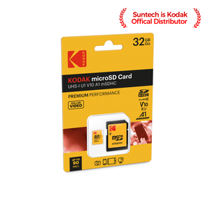Kodak <span class=keywords><strong>MicroSD</strong></span> hiệu suất cao cấp Lớp <span class=keywords><strong>10</strong></span> UHS-I U1 V10 A1 ekmsdm128ghc10k Mã EAN 3126170143631 - Product Image 3