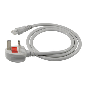Cable de alimentación con fusible de 10A 250V, enchufe británico a C5, para adaptador de cargador de portátil - Product Image 1