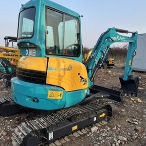 Mini-excavatrice hydraulique Kubota KX135, excavatrice sur chenilles d'origine japonaise, machine de construction compacte d'occasion, haute performance - Product Image 1