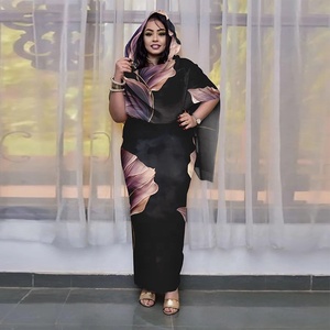 Châle Tropical Femme Imprimé Numérique Haute Qualité, Tissu Voile Japonais Respirant à Séchage Rapide en Polyester, 5 Yards, Idéal Printemps Musulman - Product Image 2